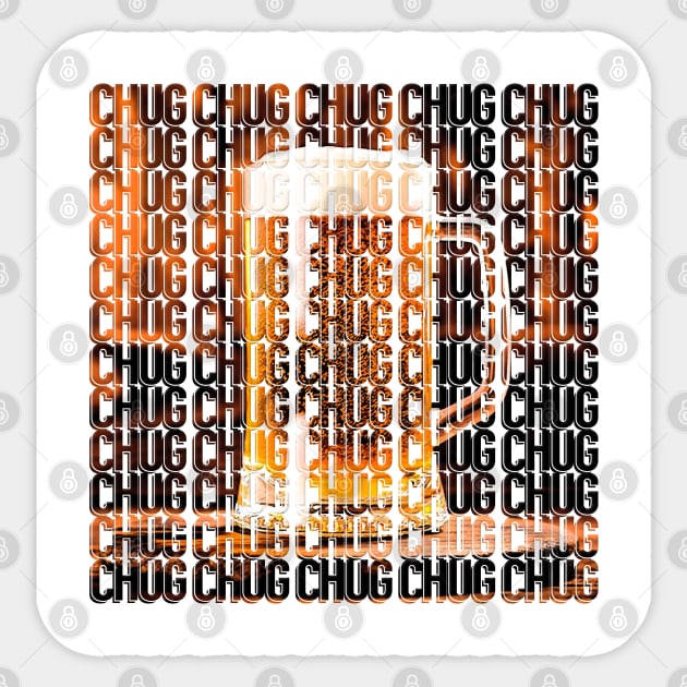 Chug Chug Chug Sticker by giovanniiiii